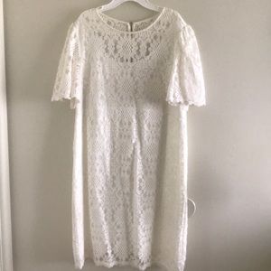 Beautiful white lace dress